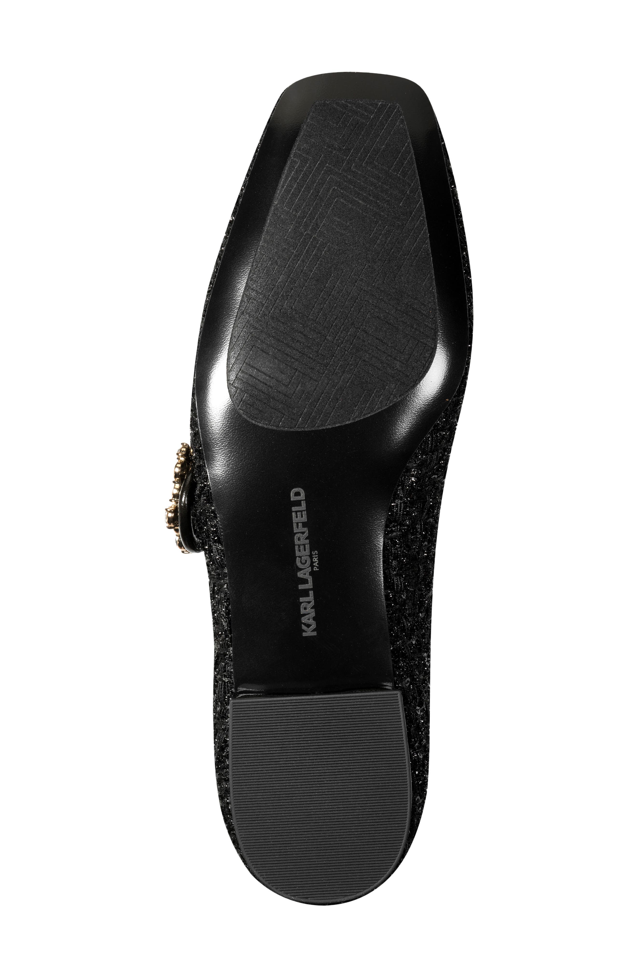 Sabelle Mary Jane Ballet Flat, Alternate, color, BLACK