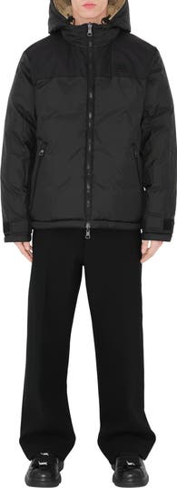 Reversible Check Puffer Jacket
