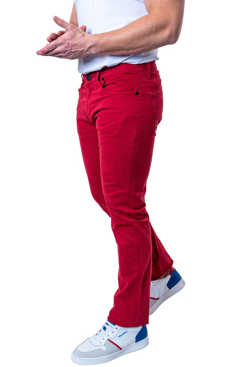 Maceoo Athletic Fit Stretch Jeans, Alternate, color, 