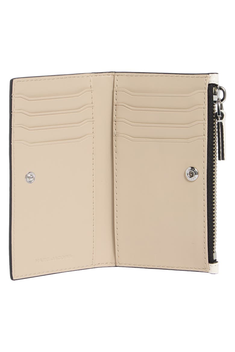 Wild Daisy Bifold Wallet, Alternate, color, WHITE MULTI