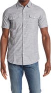 BURNSIDE Regular Fit Patch Pocket Shirt