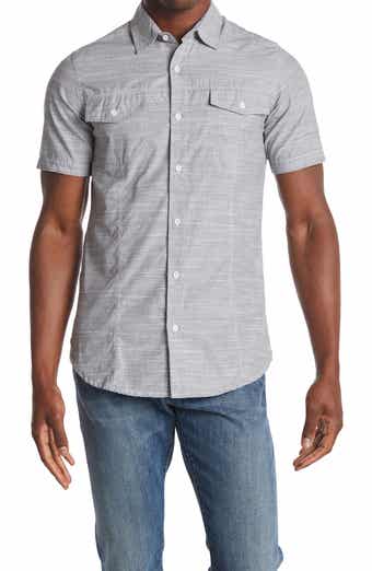 BURNSIDE Regular Fit Patch Pocket Shirt