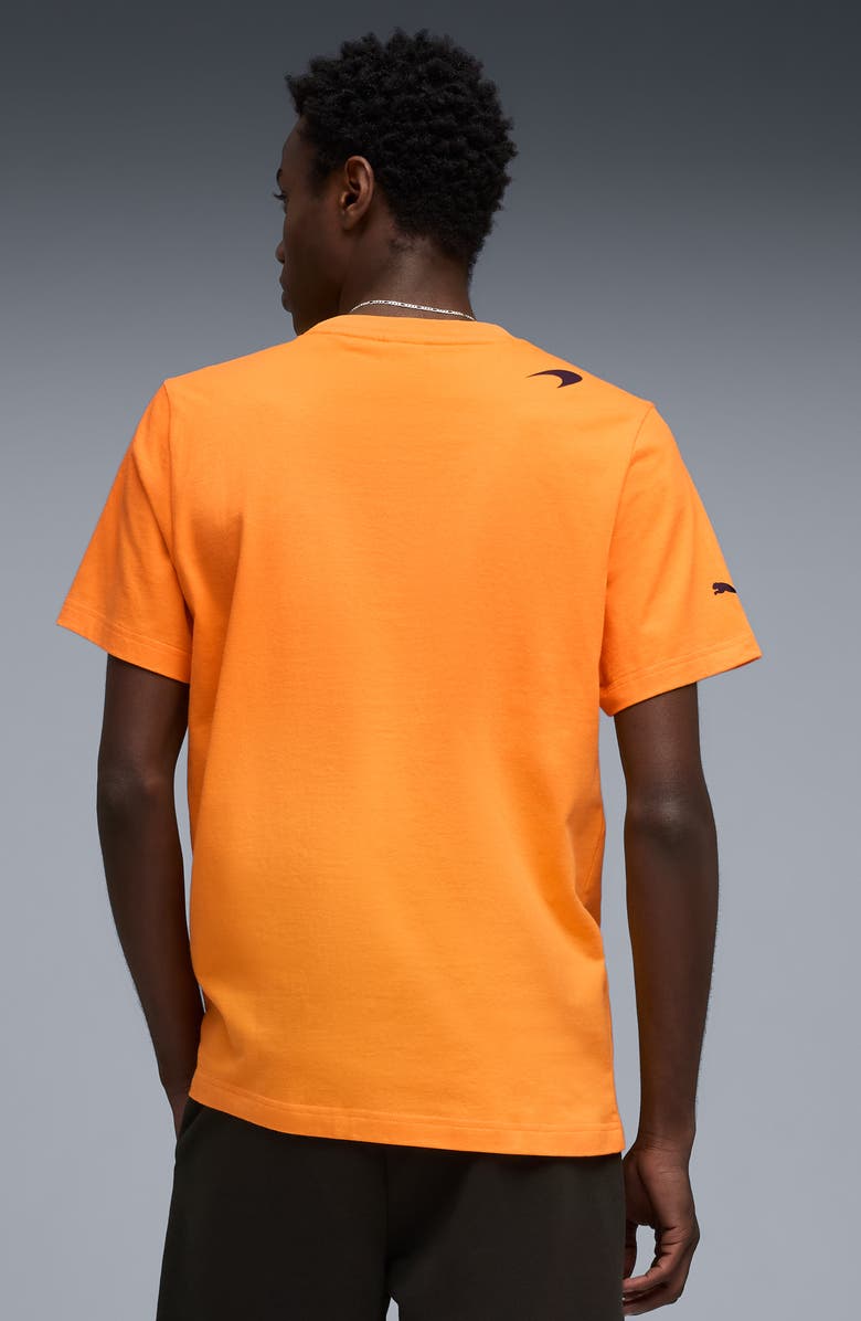 PUMA McLaren Racing Driver Graphic T-Shirt, Alternate, color, Papaya