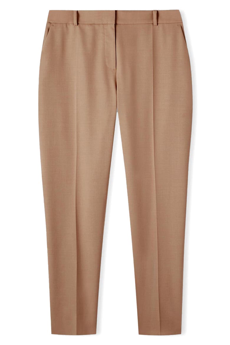 Mariner Ankle Cigarette Trousers, Alternate, color, CAMEL