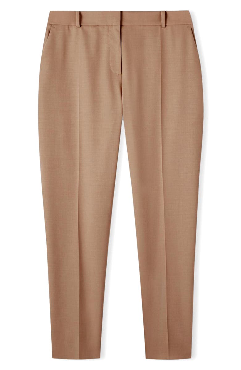 LK Bennett Mariner Ankle Cigarette Trousers, Alternate, color, Camel