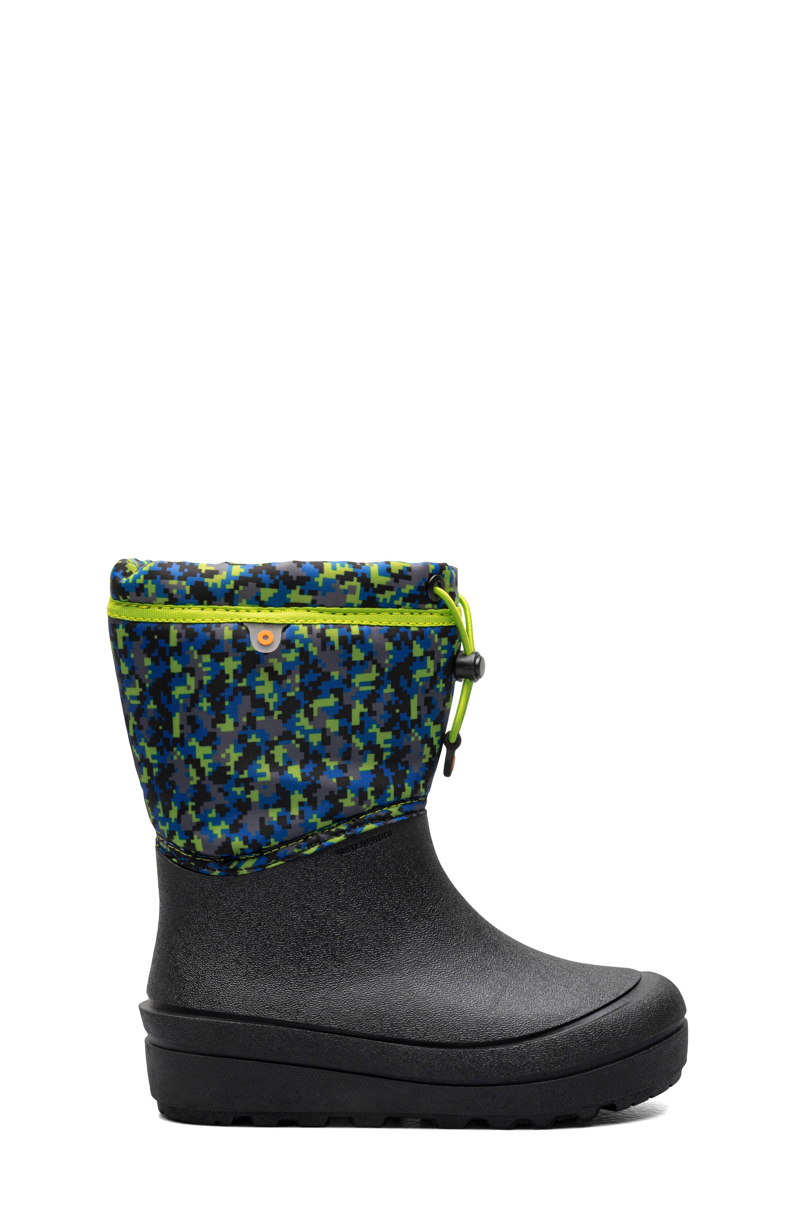 Bogs Kids' Snow Shell Digital Maze Waterproof Snow Boot | Nordstromrack