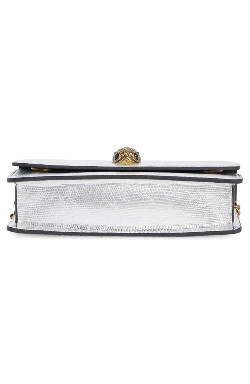 Kurt Geiger London Bond Top Handle Crossbody Bag In Silver