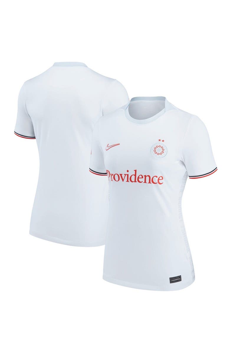 Nike Women's Nike White Portland Thorns FC 2022 Replica Away Match Jersey, Main, color, White
