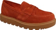 Mykos Suede Penny Loafer