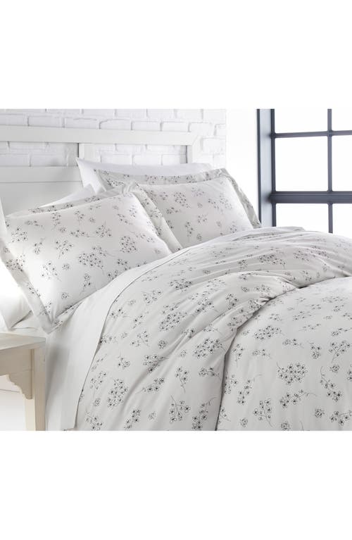 Southshore Fine Linens Luxury Collection Premium Oversized Duvet Cover Set In Gray