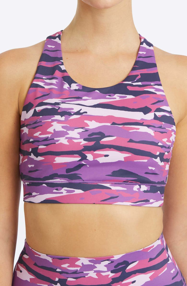 YogaWorks Crossback Performance Sports Bra, Main, color, 