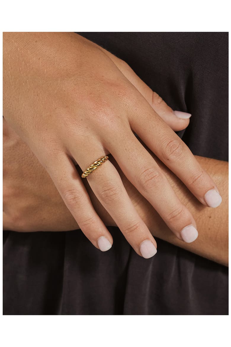 Graham Band Ring, Alternate, color, GOLD