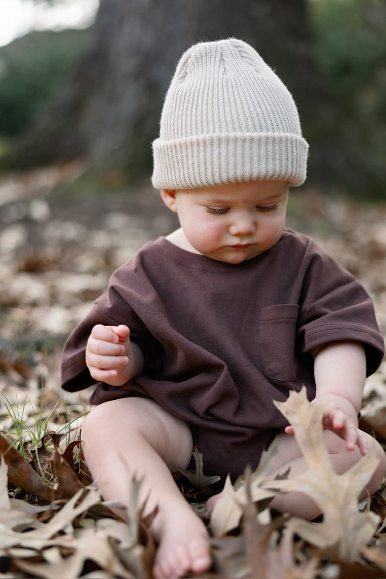 Cory Pocket Romper, Alternate, color, Chocolate