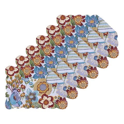 Calanthe Set of 6 Placemats  13" x 19"