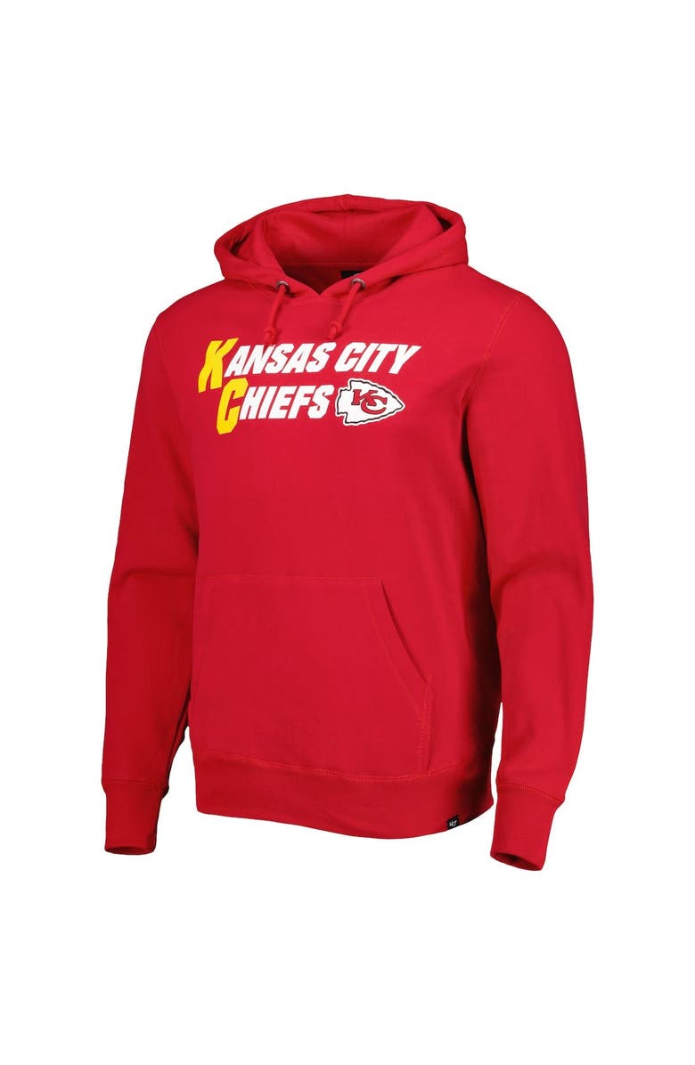 '47 Men's '47 Red Kansas City Chiefs Regional Headline Pullover Hoodie, Alternate, color, Red