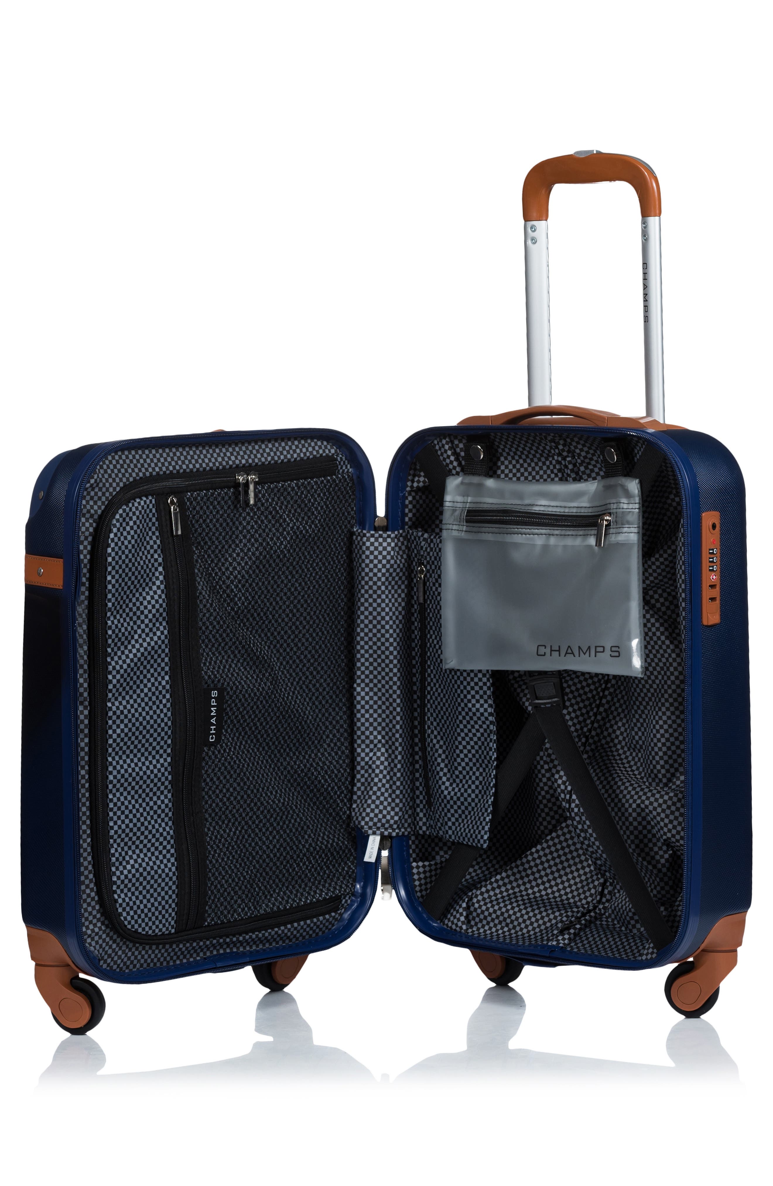 CHAMPS Vintage 2-Piece Luggage Set, Alternate, color, 