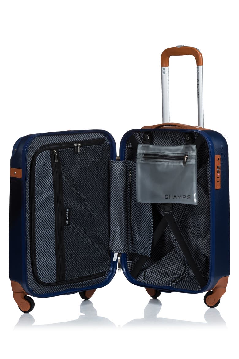 Vintage 2-Piece Luggage Set, Alternate, color, NAVY