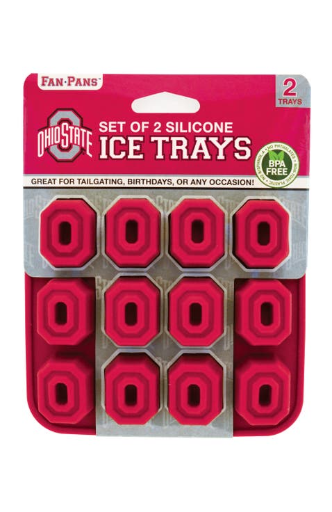 Ohio State Buckeyes Ice Cube Tray