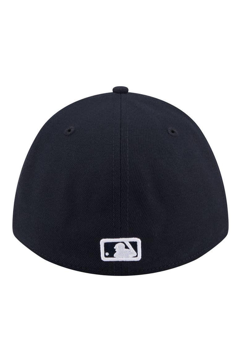 Men's New Era  Navy Detroit Tigers Player Replica 39THIRTY M-Crown Flex Hat, Alternate, color, Navy