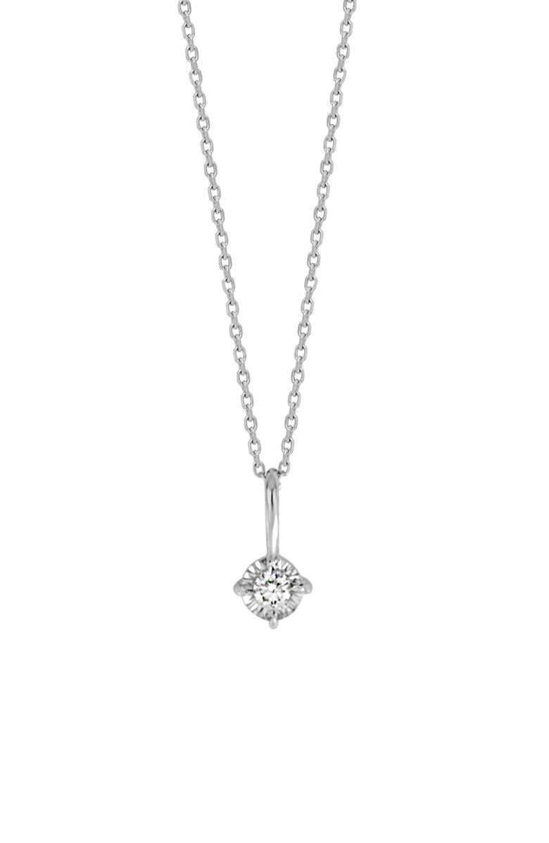 Bony Levy Monaco Diamond Pendant Necklace, Main, color, 18K White Gold