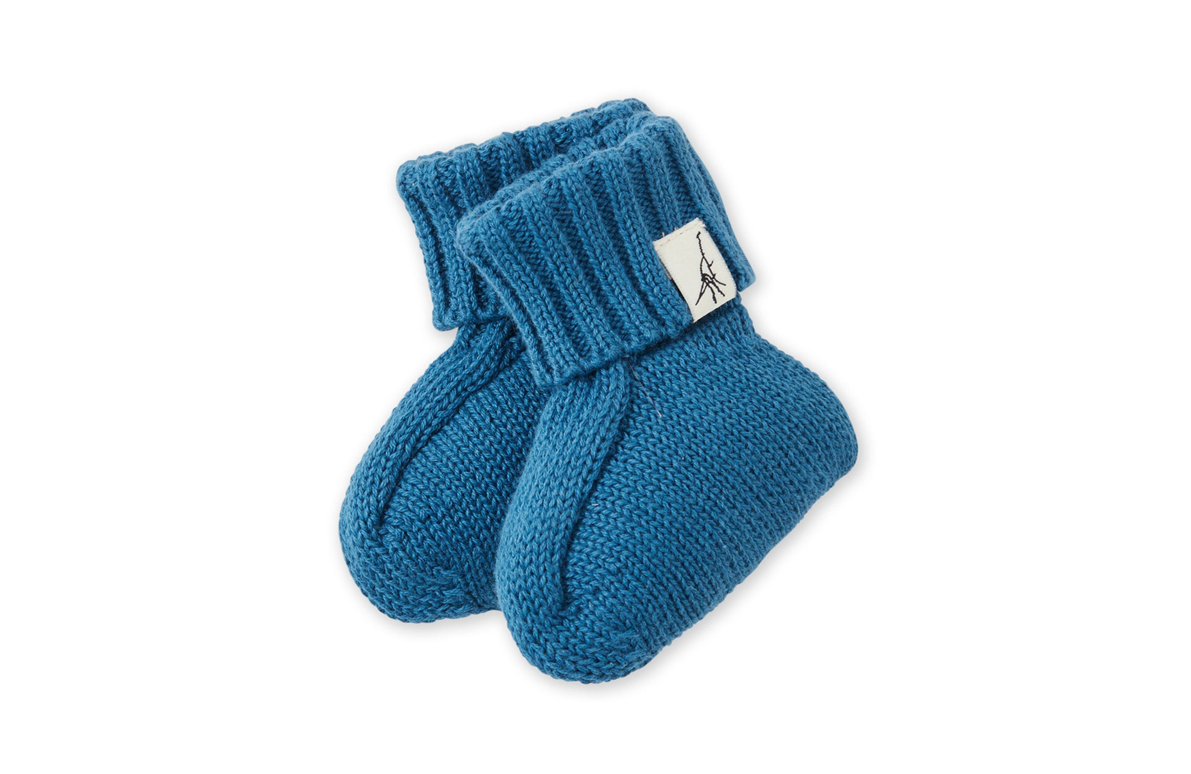 Vild House of Little Organic Cotton Nordic Knit Baby Booties, Main, color, 