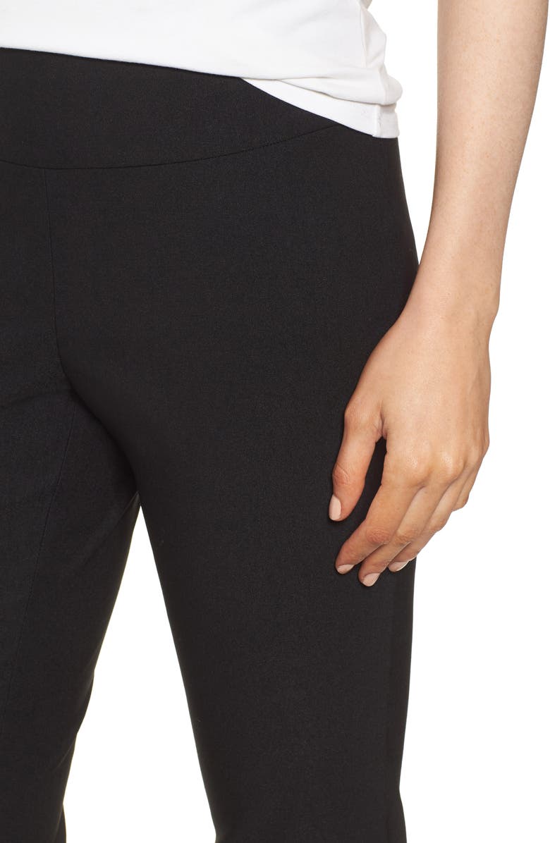 NIC+ZOE Wonderstretch Straight Leg Pants, Alternate, color, Black Onyx