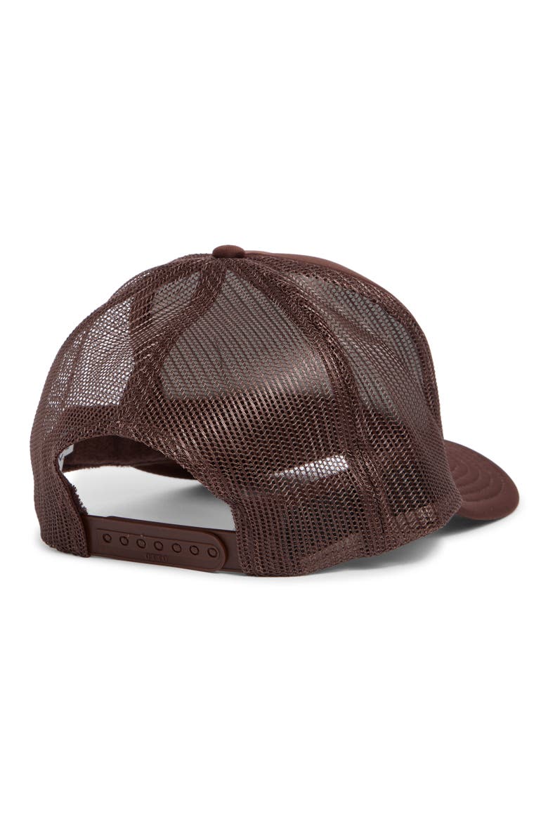Voulez Vous Snapback Trucker Hat, Alternate, color, CHOCOLATE