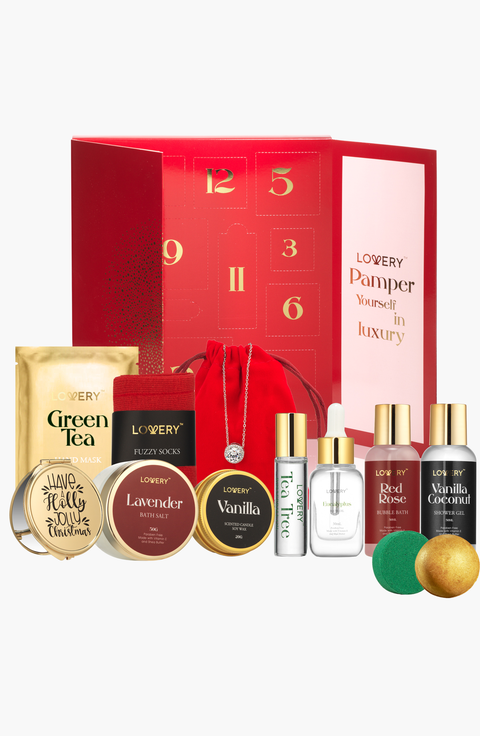 12 Days of Beauty Advent Calendar Bath & Body Care Gift Set
