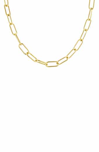 Gender Inclusive Paperclip Chain Necklace