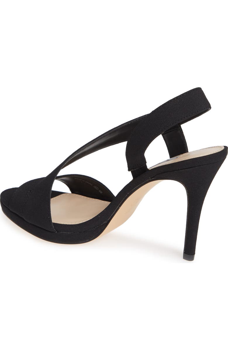 Nina Robina Asymmetrical Sandal, Alternate, color,