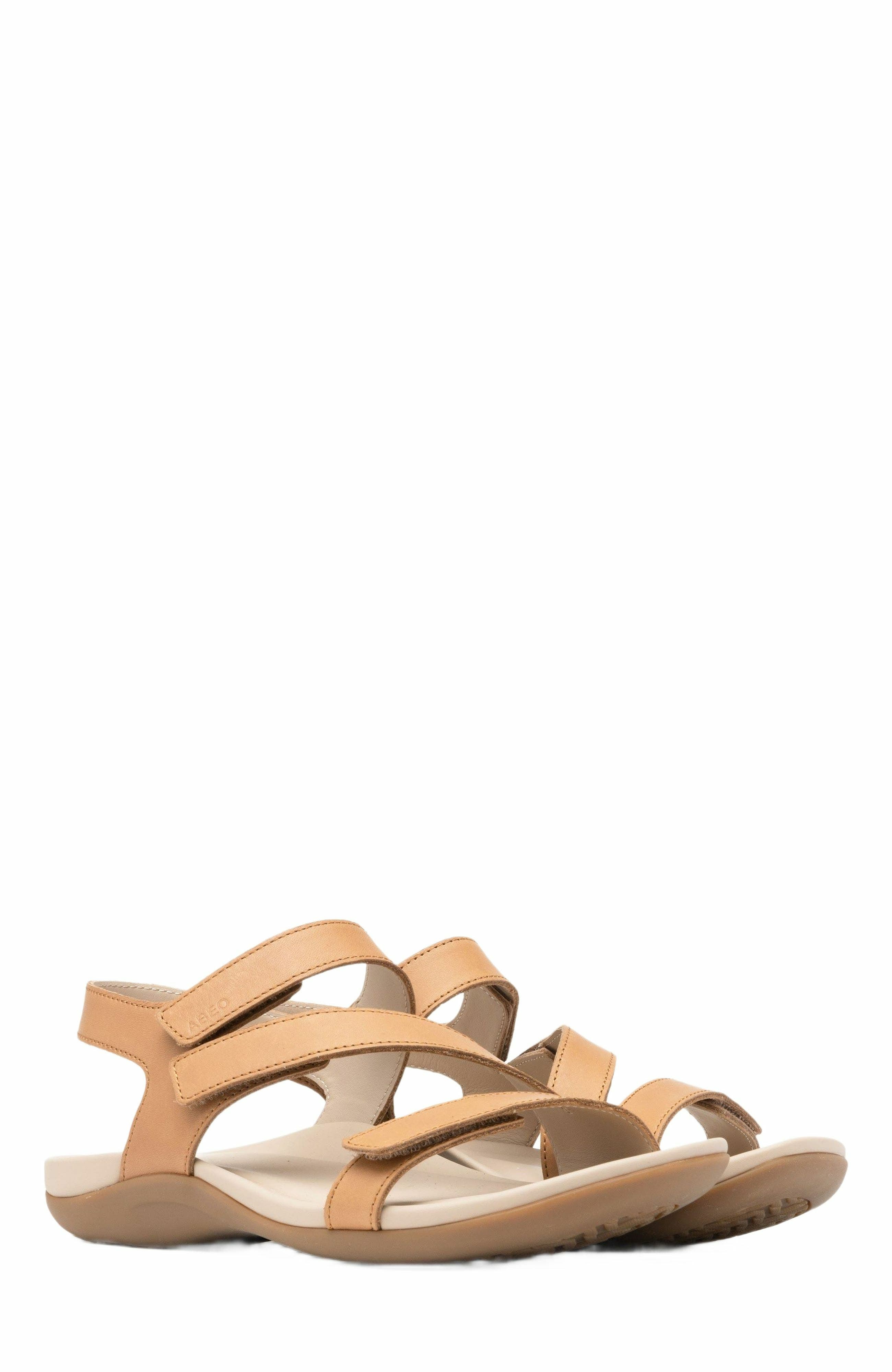 Oasis Sandal, Alternate, color, Almond - Regular