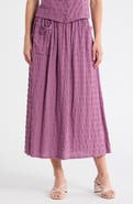 Melrose and Market Gingham Maxi Skirt