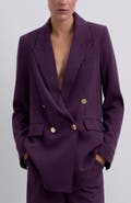 Scalpers Purple Blazer