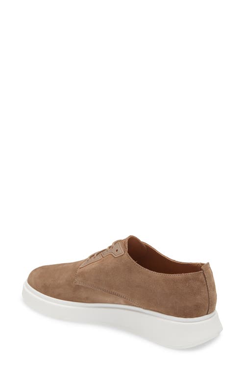 Hugo Boss Suede Trainers With Branded Tape