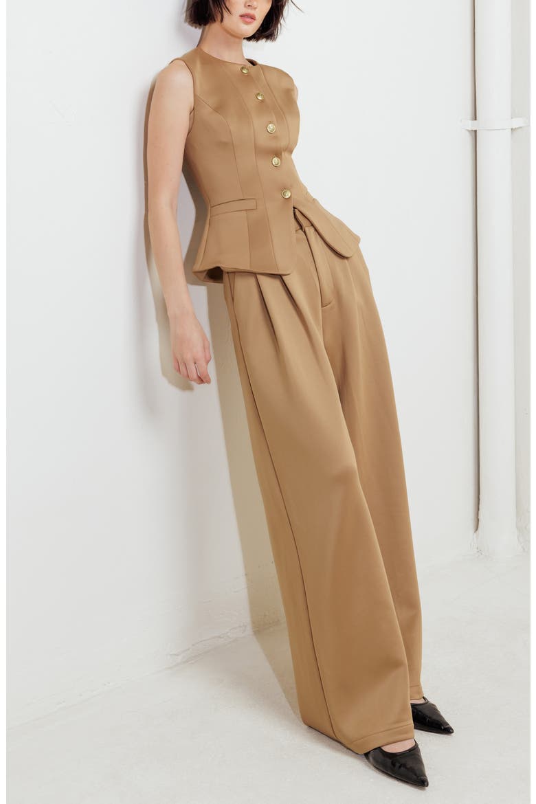 Solid Pant, Alternate, color, CAMEL