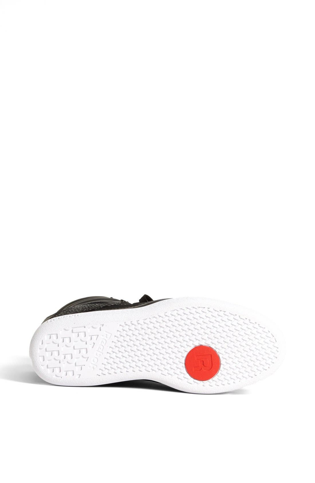 'Wedge A. Keys' Sneaker, Alternate, color, BLACK/ TECHY RED