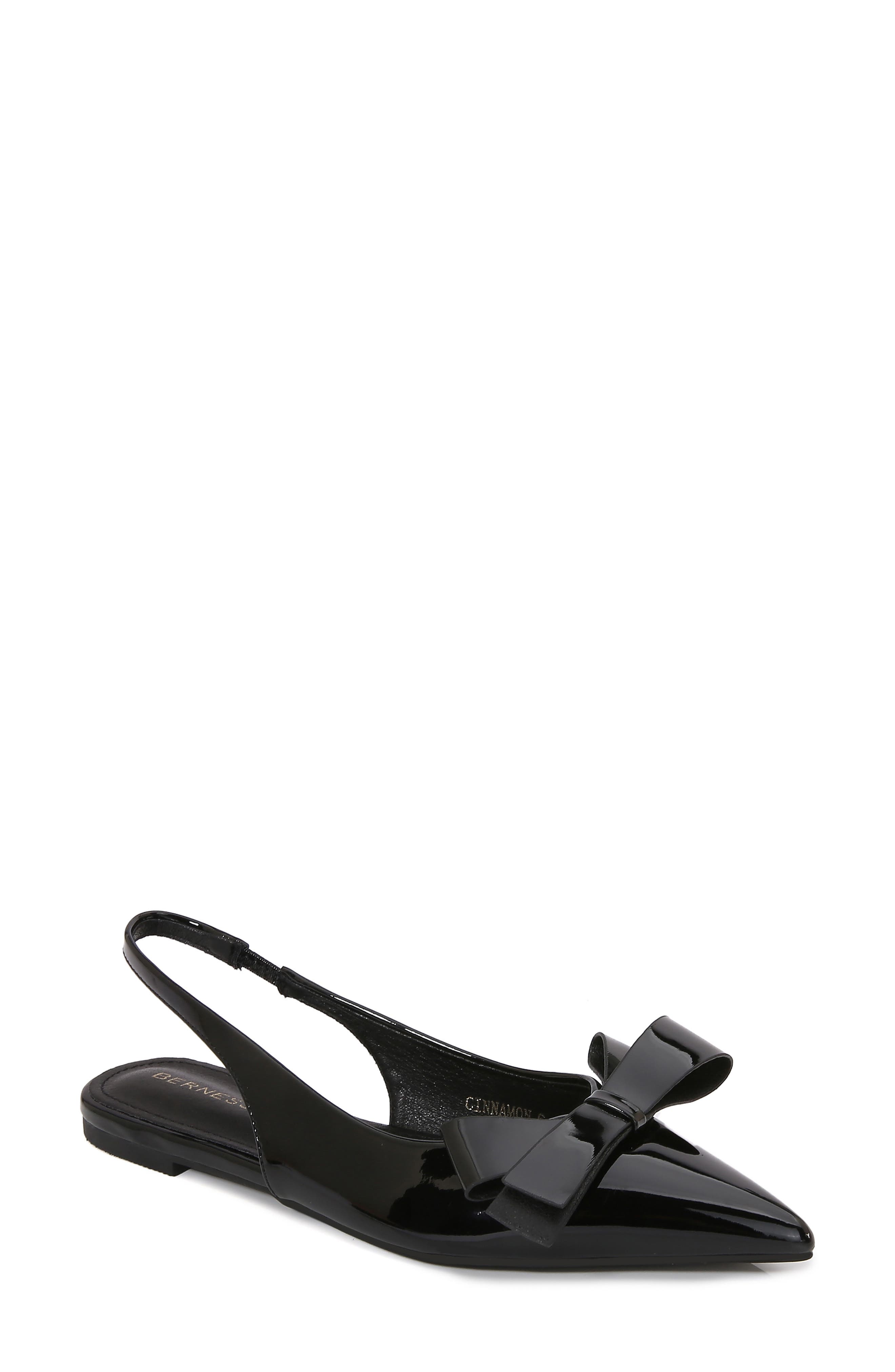 BERNESS Bow Slingback Flat