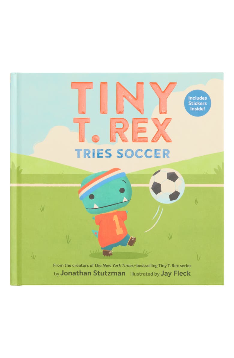 Chronicle Books 'Tiny T. Rex Tries Soccer' Book, Main, color, Multi