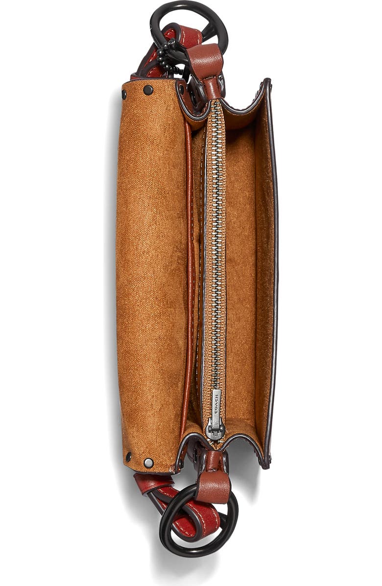 COACH Beat Colorblock Leather Crossbody Bag, Alternate, color,