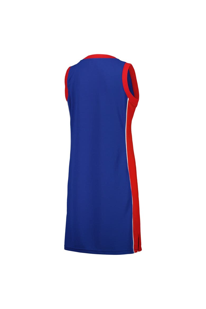 Women's Starter Royal Chicago Cubs Slam Dunk Tank Sneaker Dress, Alternate, color, Royal