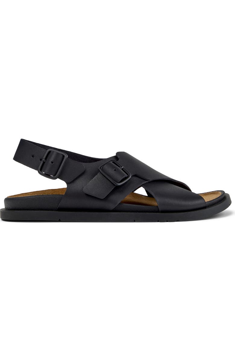 Camper Louise Slingback Sandal, Alternate, color, Dark Black