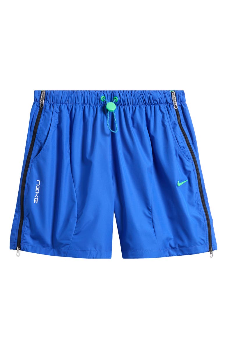 Nike Project F.R.O.G. Drawstring Shorts, Alternate, color, Hyper Royal/ Green Shock