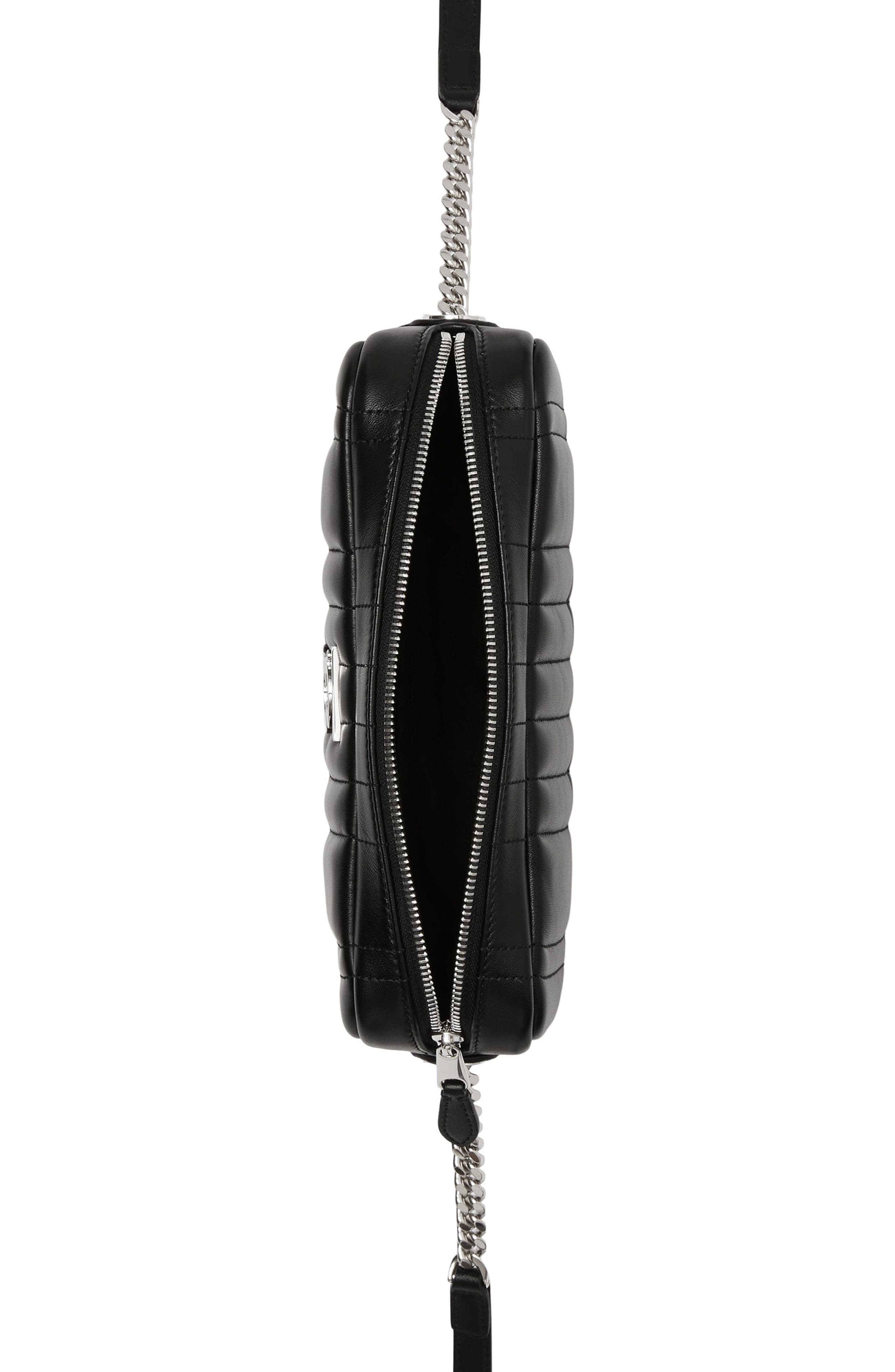 Burberry Small Lola Quilted Leather Camera Bag, Alternate, color, 
