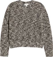 Nordstrom Sparkle Textured Crewneck Sweater