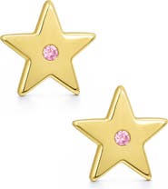 Lily Nily Kids' Star Cubic Zirconia Stud Earrings