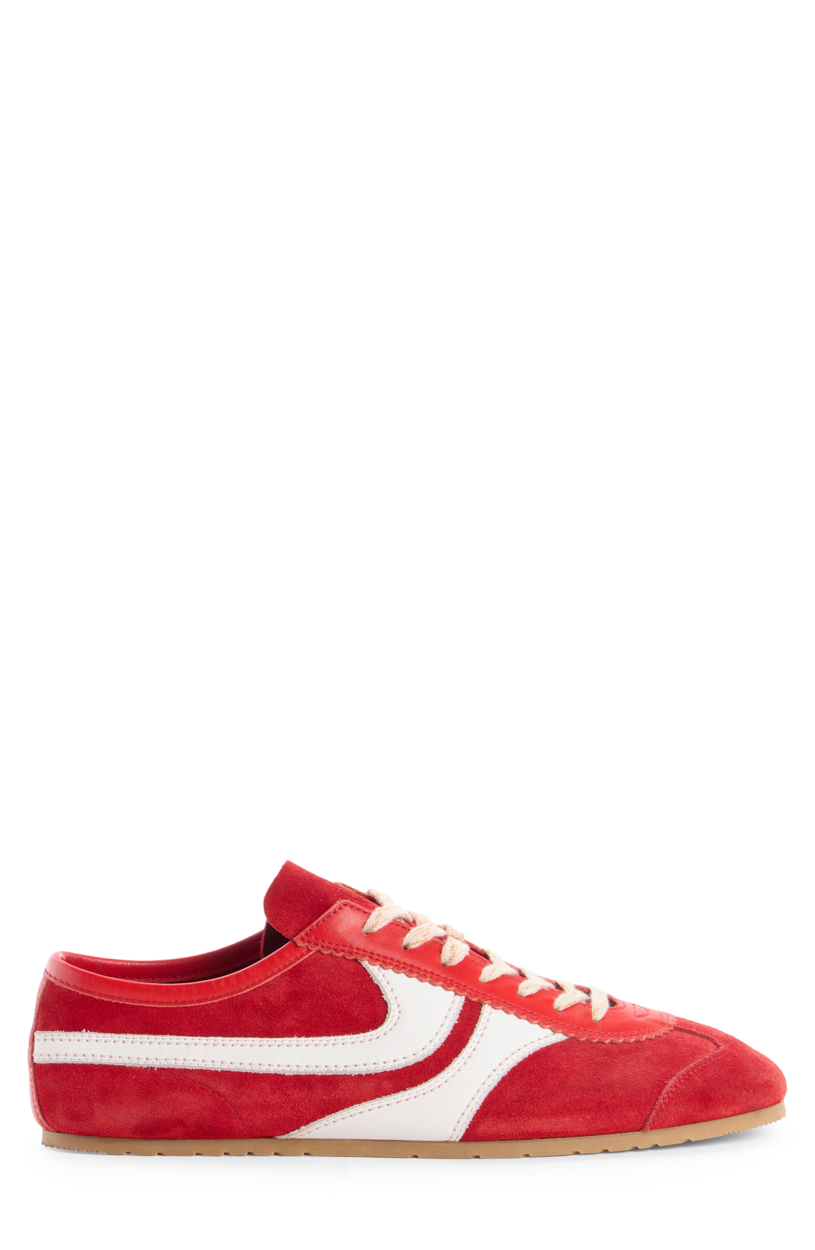Slim Sneaker, Alternate, color, 352 RED