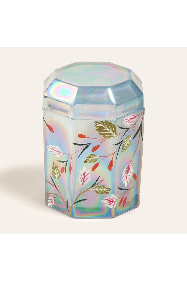 Aravali Hand Painted Glass Decorative | Artisan Accent, Main, color, Blue