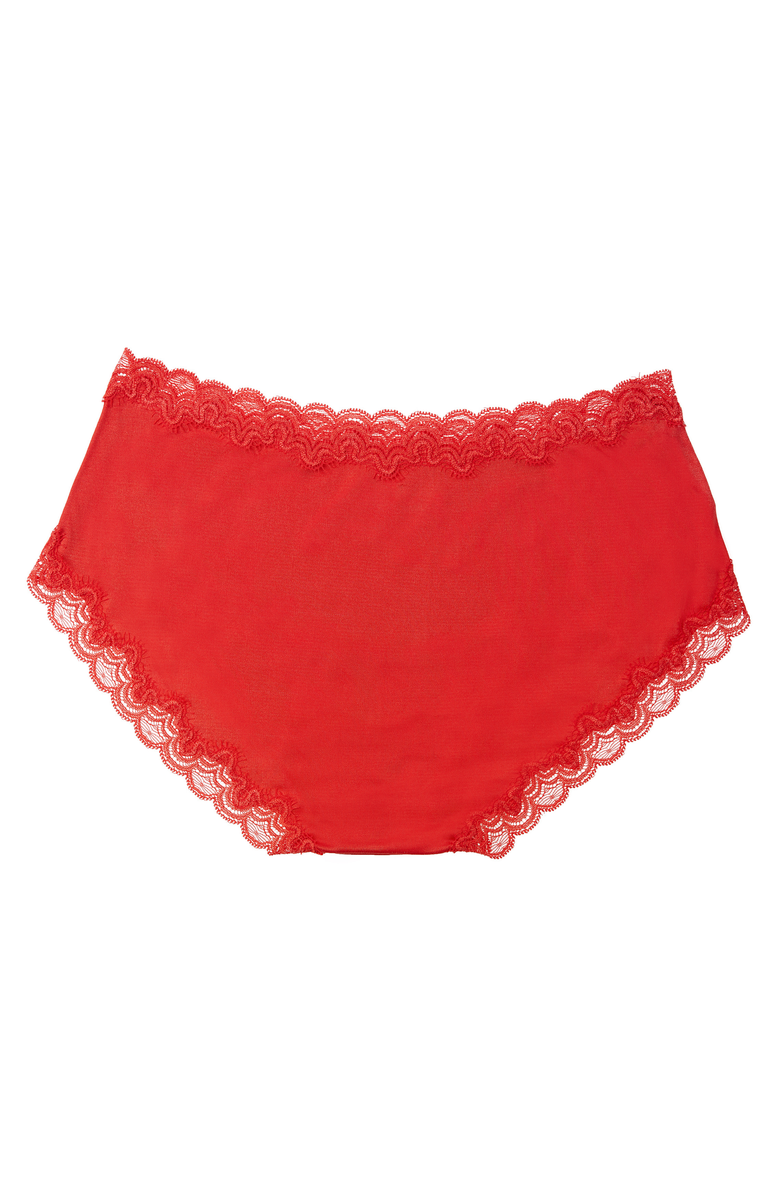 Uwila Warrior Soft Silk Briefs, Alternate, color, Fiery Red