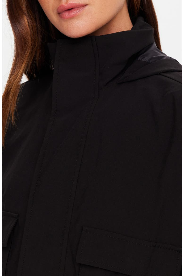 Ace Shell Jacket, Alternate, color, BLACK