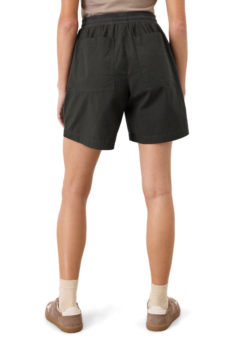 Organic Cotton Stretch Poplin Short, Alternate, color, Oak